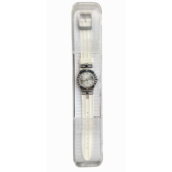 Swatch Watch FANCY ME YLS430 2007 Irony Medium Women’s Swiss Quartz With Box - Picture 10 of 10